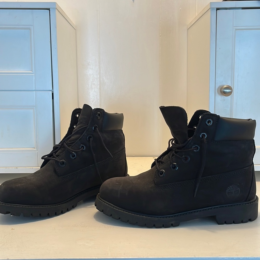 Timberland Black Boots